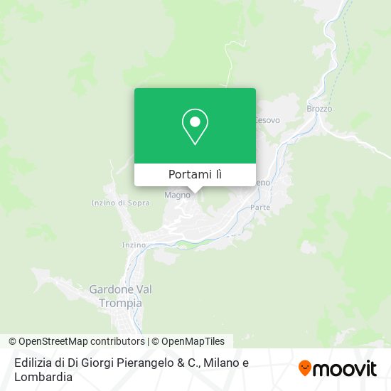 Mappa Edilizia di Di Giorgi Pierangelo & C.