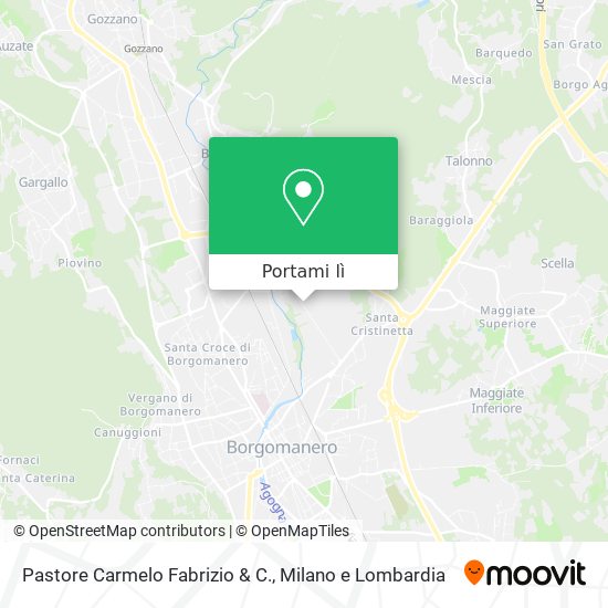 Mappa Pastore Carmelo Fabrizio & C.