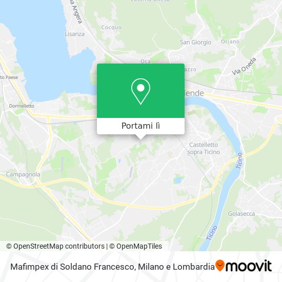 Mappa Mafimpex di Soldano Francesco