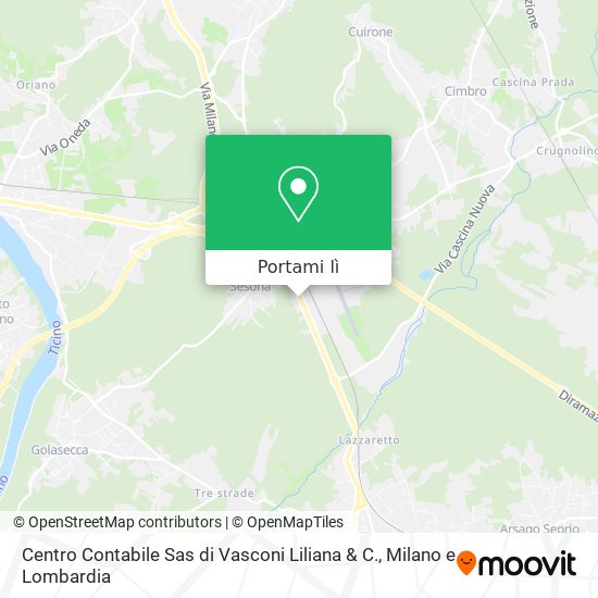 Mappa Centro Contabile Sas di Vasconi Liliana & C.