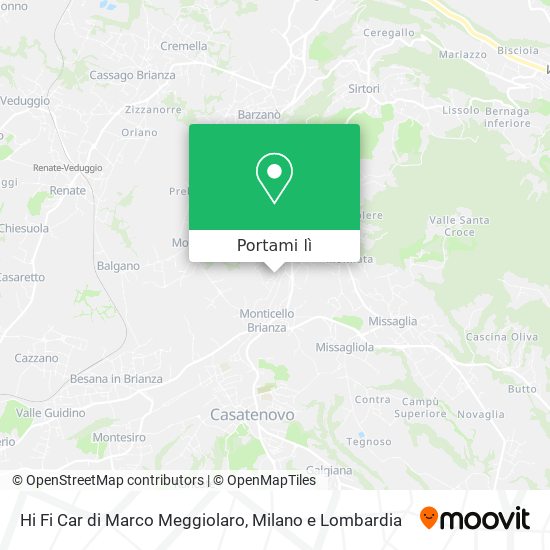 Mappa Hi Fi Car di Marco Meggiolaro