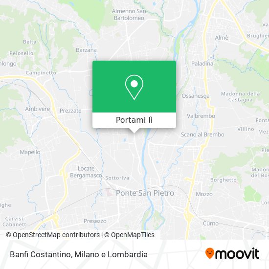 Mappa Banfi Costantino