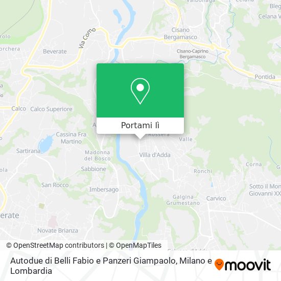 Mappa Autodue di Belli Fabio e Panzeri Giampaolo