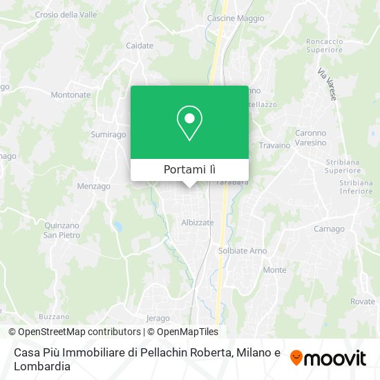Mappa Casa Più Immobiliare di Pellachin Roberta