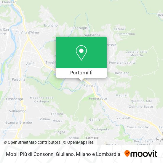 Mappa Mobil Più di Consonni Giuliano