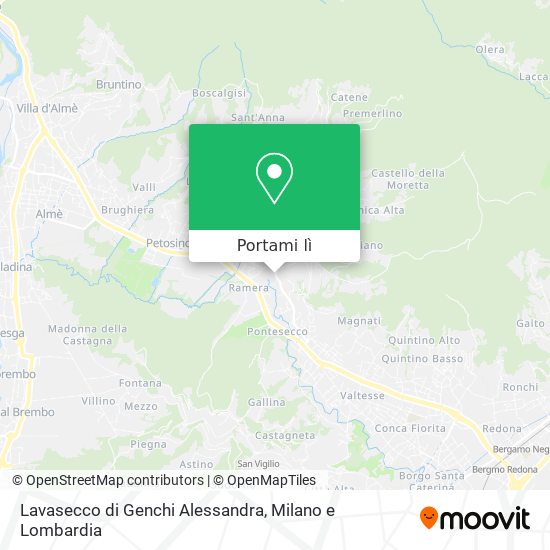 Mappa Lavasecco di Genchi Alessandra
