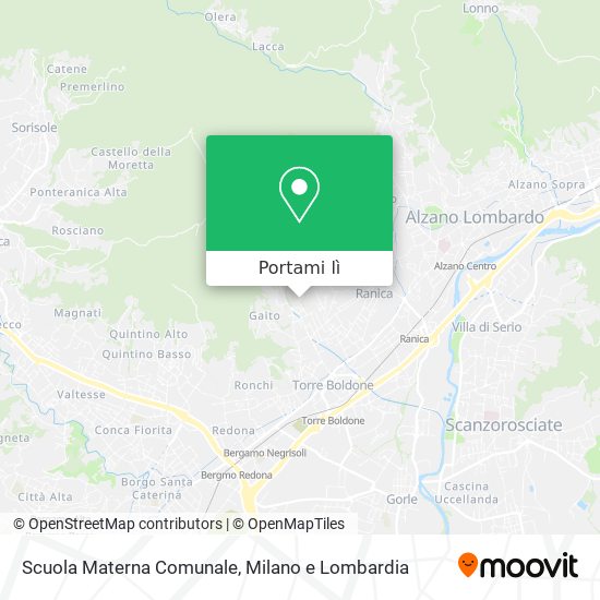 Mappa Scuola Materna Comunale