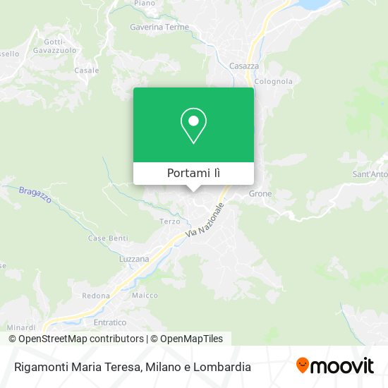Mappa Rigamonti Maria Teresa