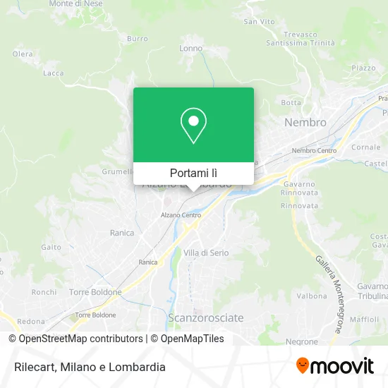 Mappa Rilecart