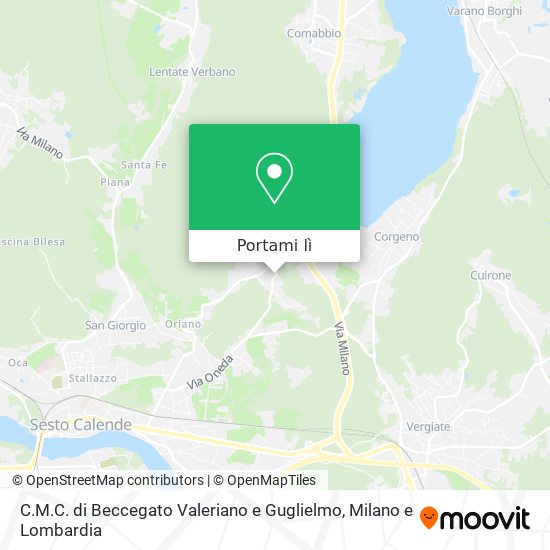 Mappa C.M.C. di Beccegato Valeriano e Guglielmo