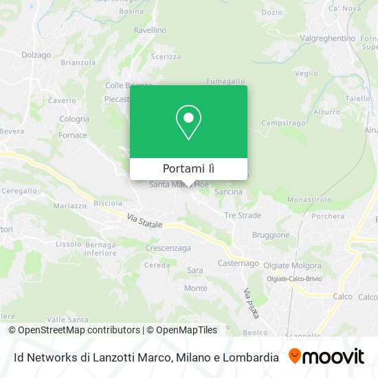 Mappa Id Networks di Lanzotti Marco