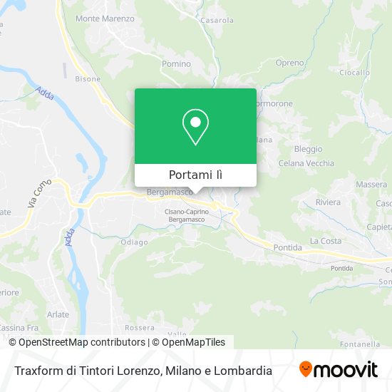Mappa Traxform di Tintori Lorenzo