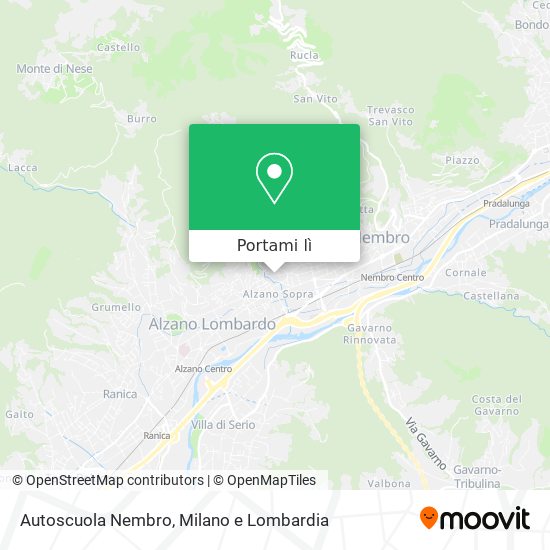 Mappa Autoscuola Nembro