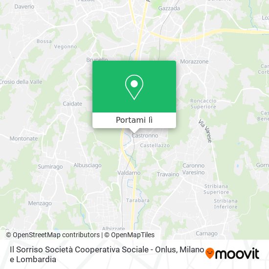 Mappa Il Sorriso Società Cooperativa Sociale - Onlus