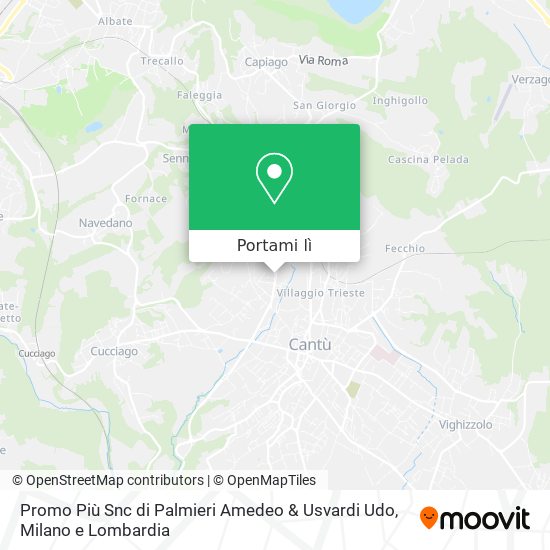 Mappa Promo Più Snc di Palmieri Amedeo & Usvardi Udo