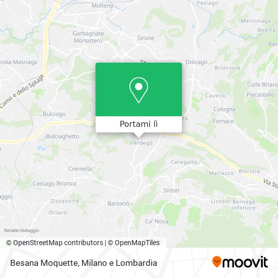 Mappa Besana Moquette