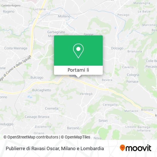 Mappa Publierre di Ravasi Oscar