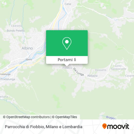 Mappa Parrocchia di Fiobbio