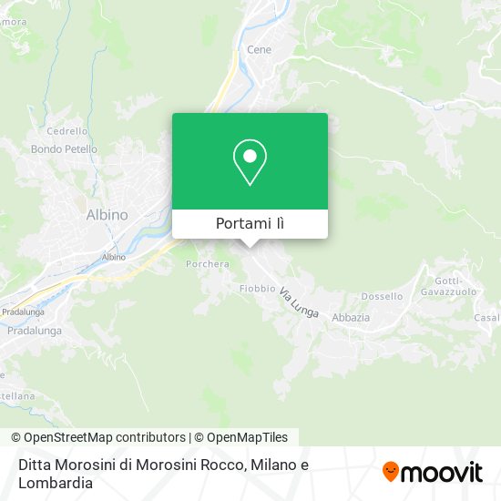 Mappa Ditta Morosini di Morosini Rocco