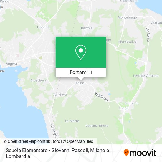 Mappa Scuola Elementare - Giovanni Pascoli