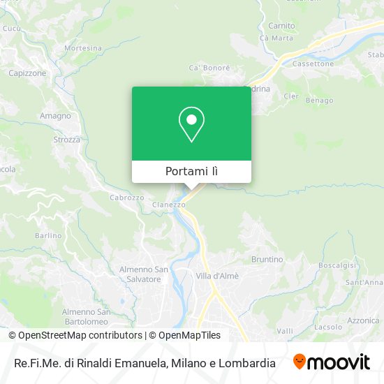 Mappa Re.Fi.Me. di Rinaldi Emanuela