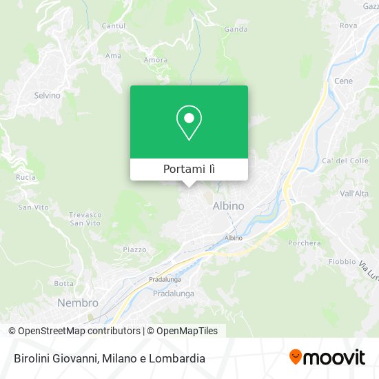 Mappa Birolini Giovanni