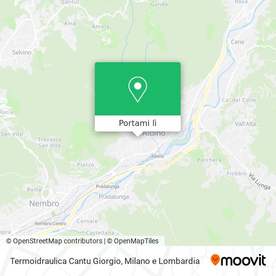 Mappa Termoidraulica Cantu Giorgio