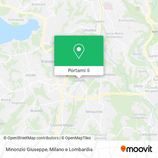 Mappa Minonzio Giuseppe