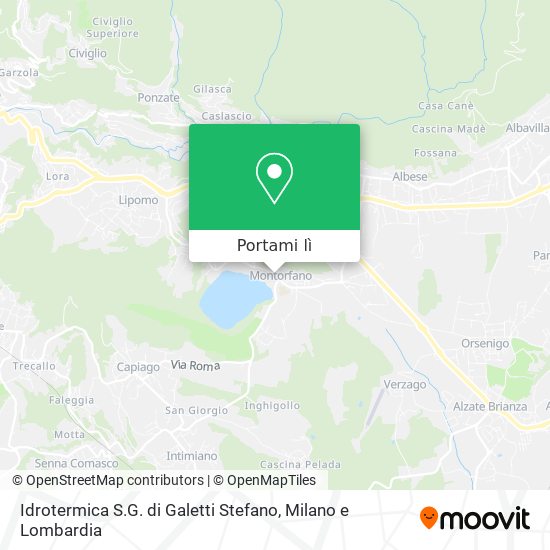 Mappa Idrotermica S.G. di Galetti Stefano