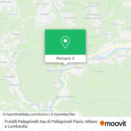 Mappa Fratelli Pellegrinelli Sas di Pellegrinelli Flavio