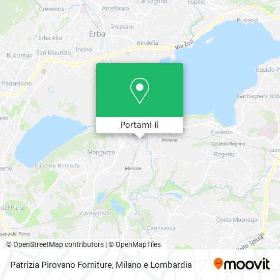 Mappa Patrizia Pirovano Forniture