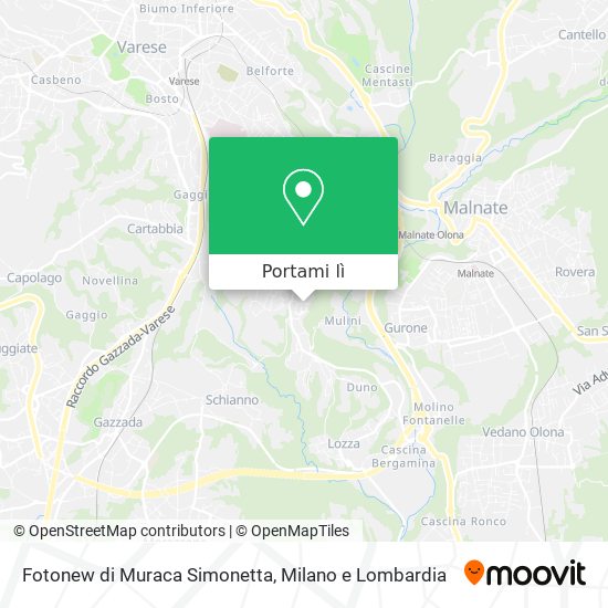 Mappa Fotonew di Muraca Simonetta
