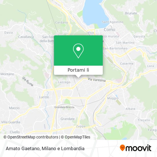 Mappa Amato Gaetano