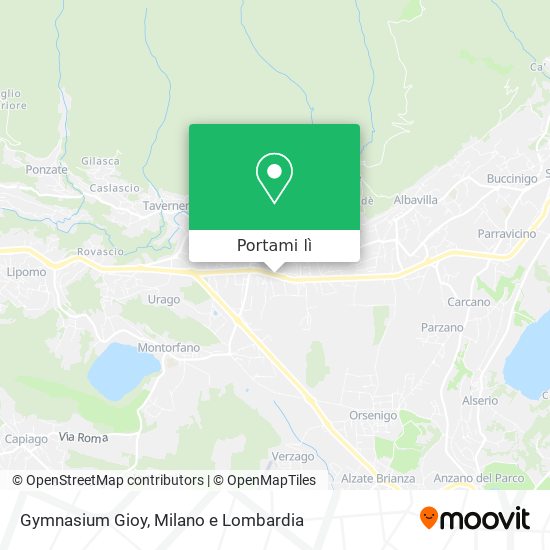 Mappa Gymnasium Gioy