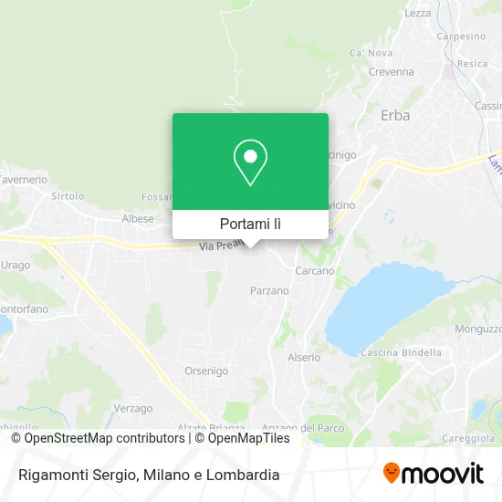 Mappa Rigamonti Sergio