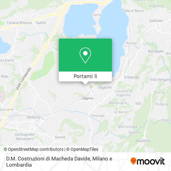 Mappa D.M. Costruzioni di Macheda Davide