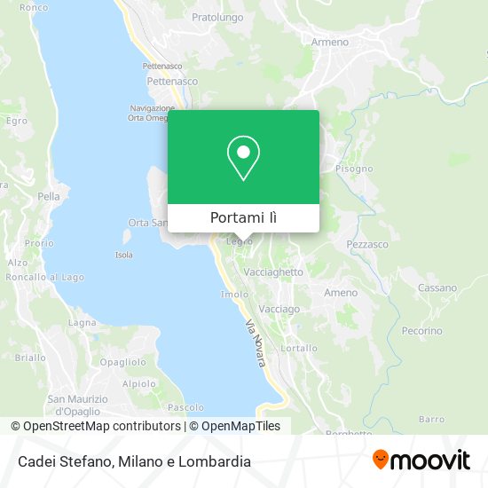 Mappa Cadei Stefano