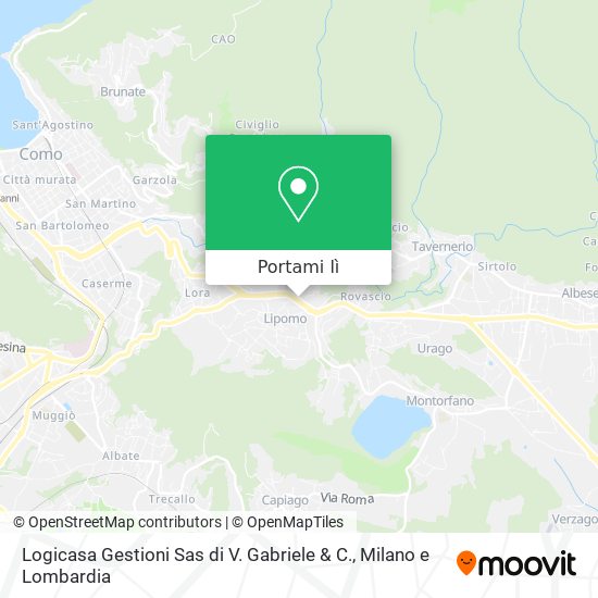 Mappa Logicasa Gestioni Sas di V. Gabriele & C.