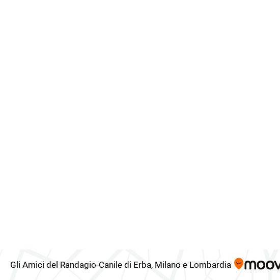 Mappa Gli Amici del Randagio-Canile di Erba