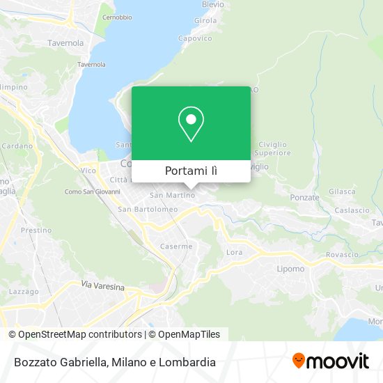 Mappa Bozzato Gabriella