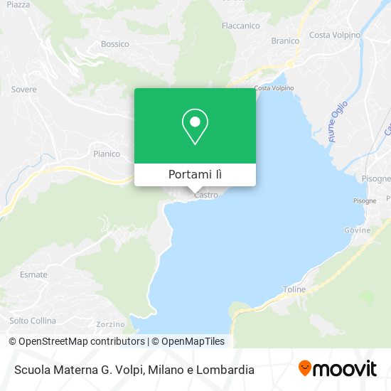 Mappa Scuola Materna G. Volpi