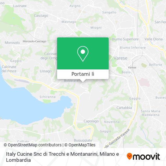 Mappa Italy Cucine Snc di Trecchi e Montanarini