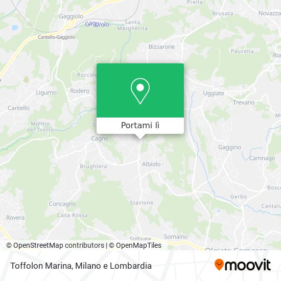 Mappa Toffolon Marina