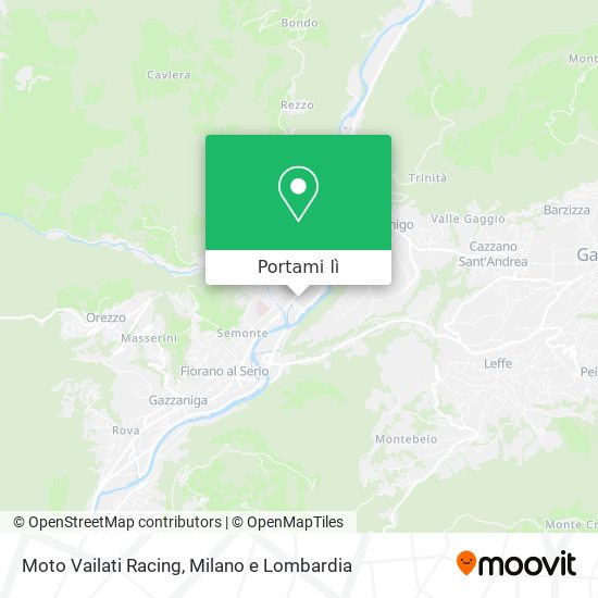 Mappa Moto Vailati Racing