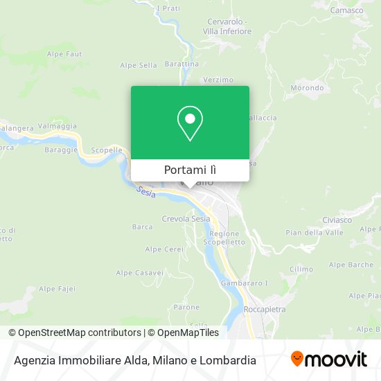 Mappa Agenzia Immobiliare Alda