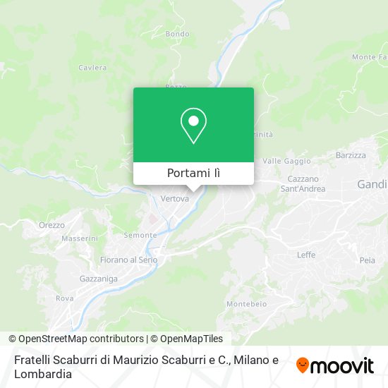 Mappa Fratelli Scaburri di Maurizio Scaburri e C.