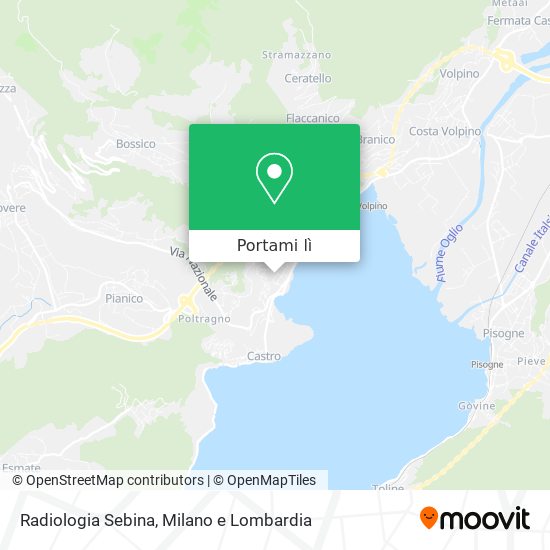 Mappa Radiologia Sebina