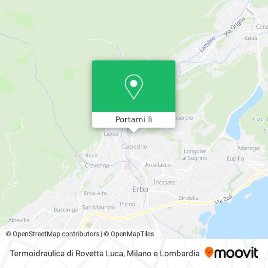 Mappa Termoidraulica di Rovetta Luca