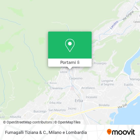 Mappa Fumagalli Tiziana & C.