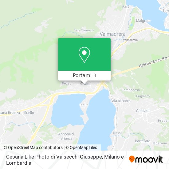 Mappa Cesana Like Photo di Valsecchi Giuseppe